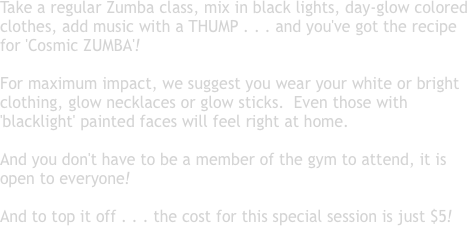 Take a regular Zumba class,