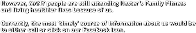 Where family and fitness come together.